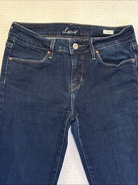 Levis Legging Jeans Stretch Dark Wash Denim Sz 27 29L EUC